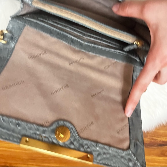 BRAHMIN Melbourne Camden Flap Crossbody Handbag Hillary Shoulder Bag - Picture 8 of 12